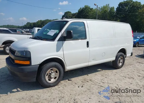 2021 Chevrolet Express Cargo Rwd 2500 Regular Wheelbase Wt из США, поврежденный, VIN 1GCWGAF71M1162770